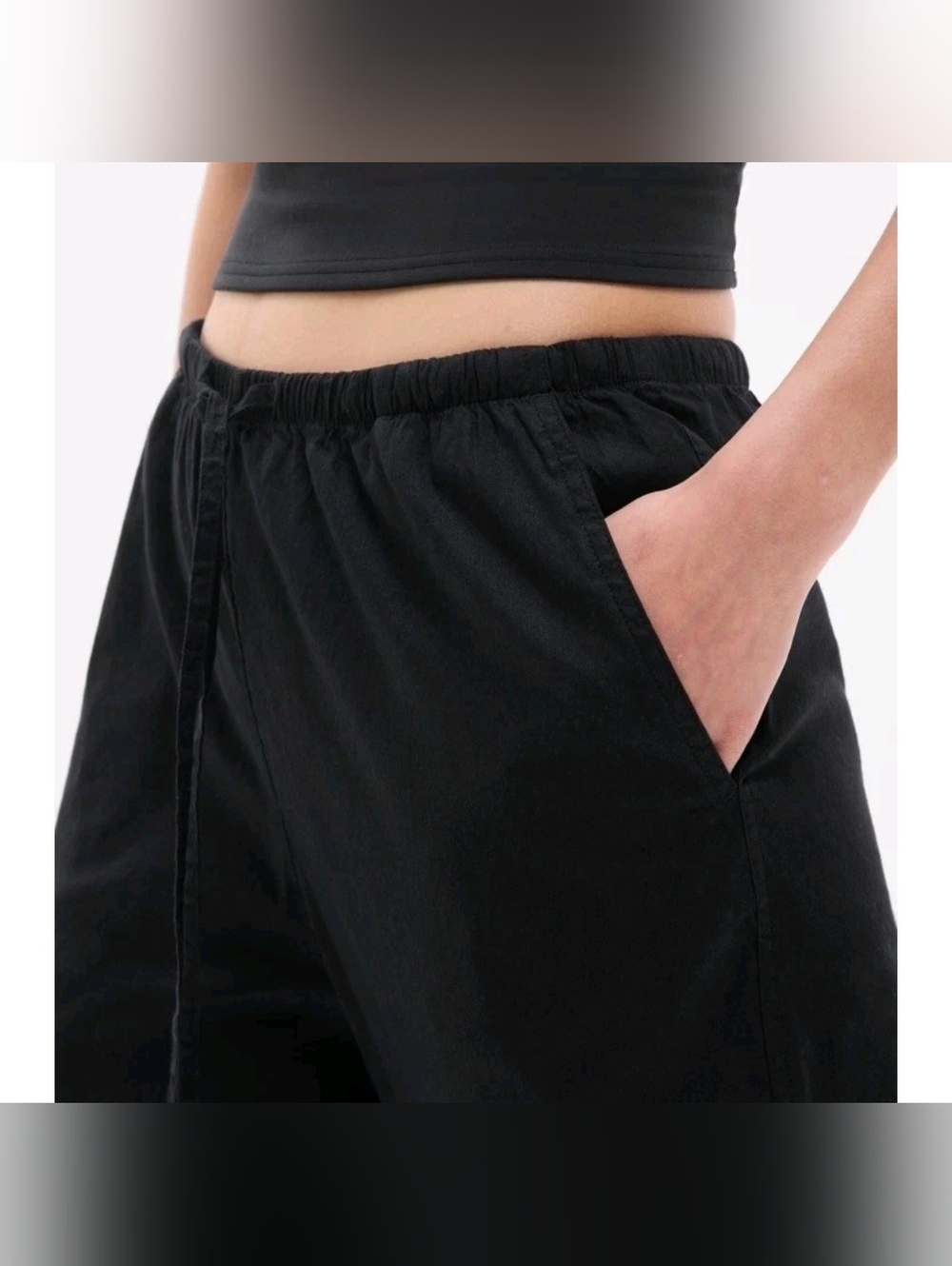 Athleta Paradise Wide Leg Pant in Black. Size S - Picture 3 of 12